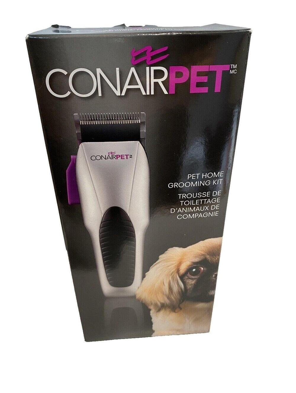 Conair Pet Hair Trimmer Grooming Kit for Home Use, New